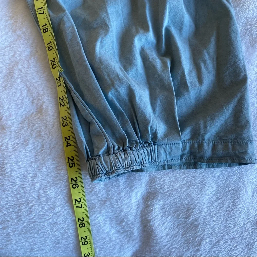 FREE PEOPLE To The Sky Parachute Low-rise Wide Leg Pant in Stormy Weather | XS - Picture 16 of 16